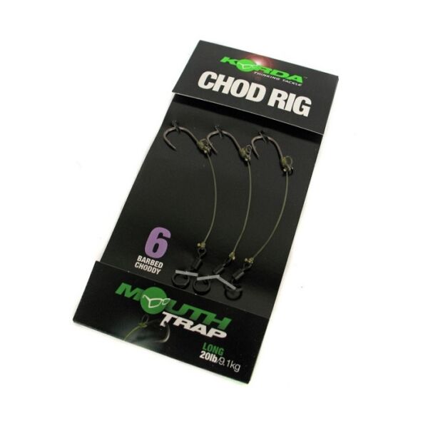 Korda Chod Rig Short – Terminali Pronti Per Carpfishing – Amo Barbed Size 4 – KRC016
